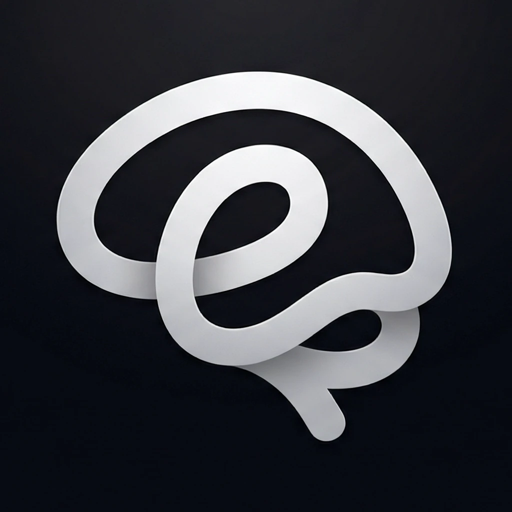 FlowE sculpted silver app icon